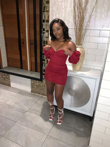 Red Sheath Short Party Dress Cocktail Homecoming Dress HZ1023